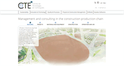 Desktop Screenshot of cte.com.br